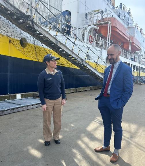 Senator at Cal Maritime Academy