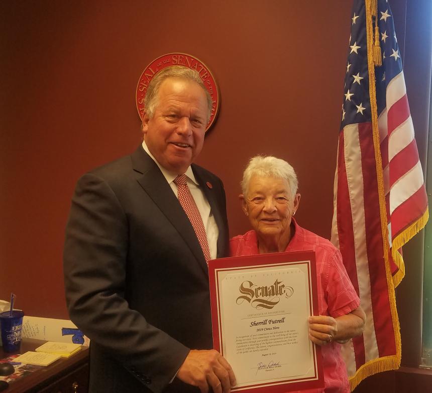 Davis Resident Honored for Civic Engagement